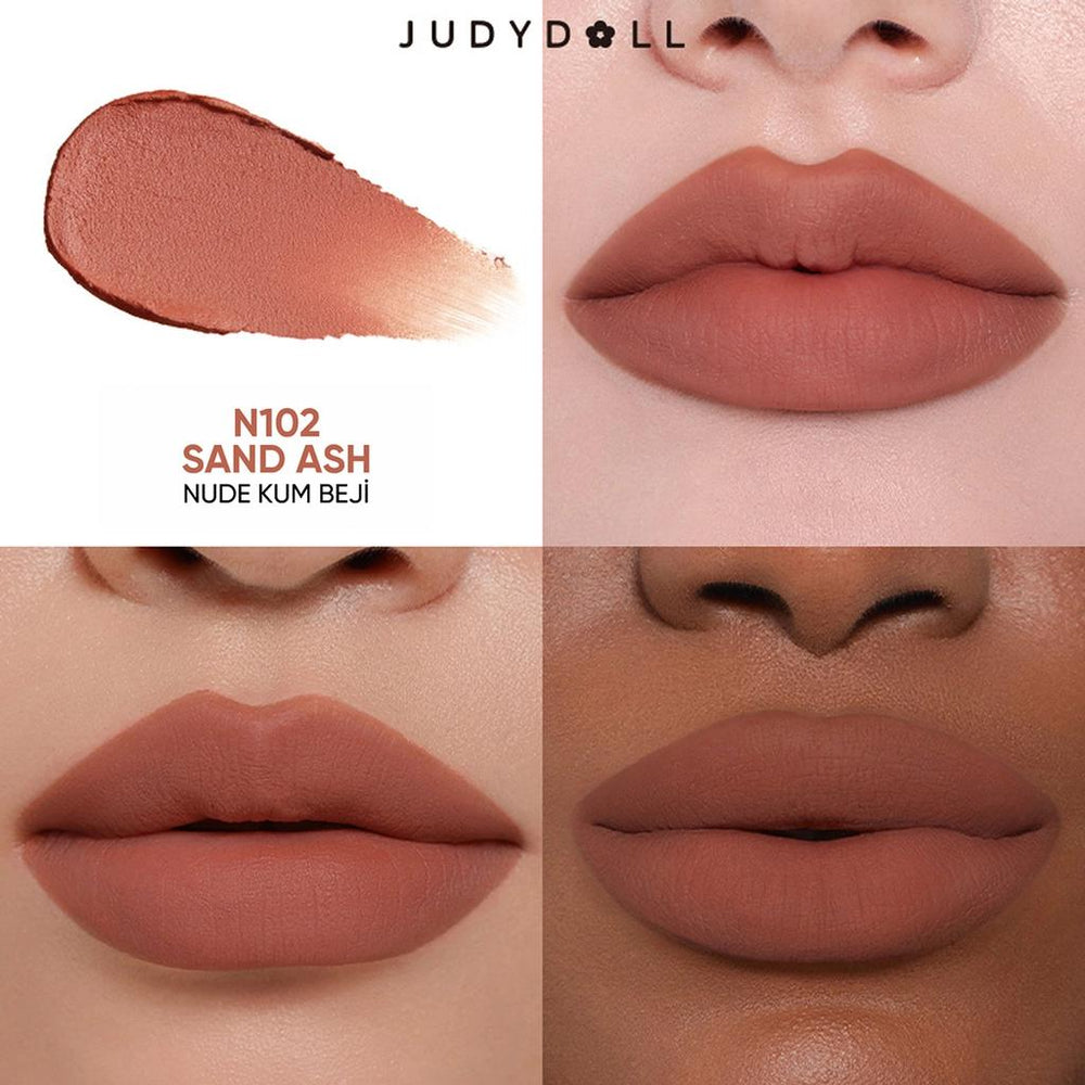 Judydoll Creamy Matte Lipstick N102 Sand Ash 3.2g