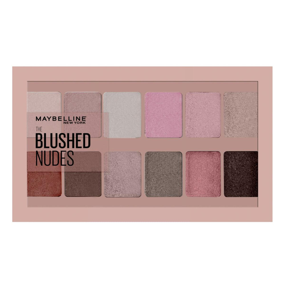Maybelline New York The Blushed Nudes 12-Pan Eyeshadow Palette - Nude Shades Makeup Palette for Versatile Eye - view 2