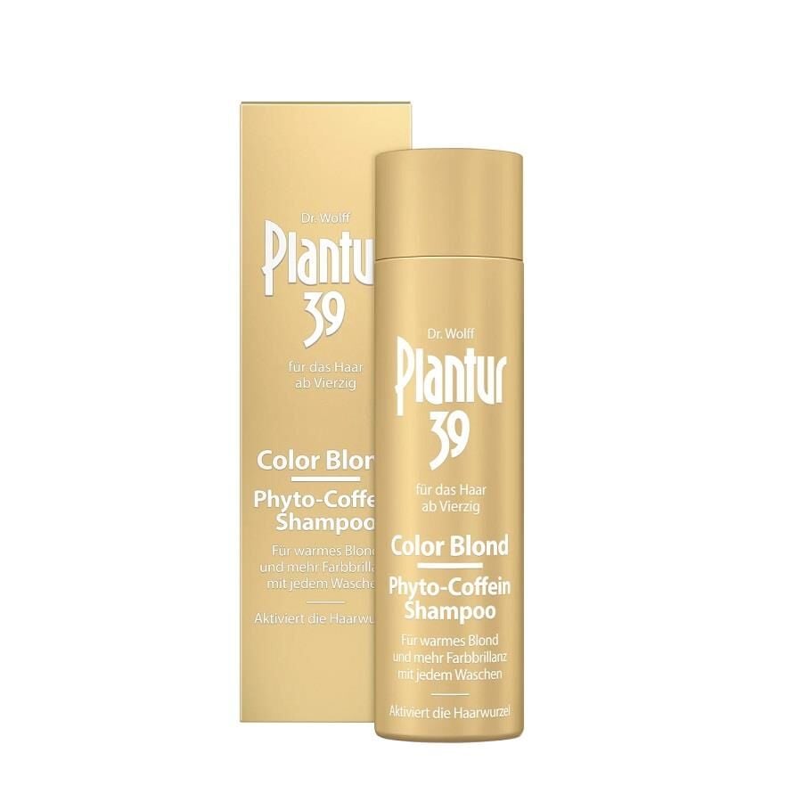 Plantur 39 Color Blond Phyto-Caffeine Shampoo for Radiance 250ml