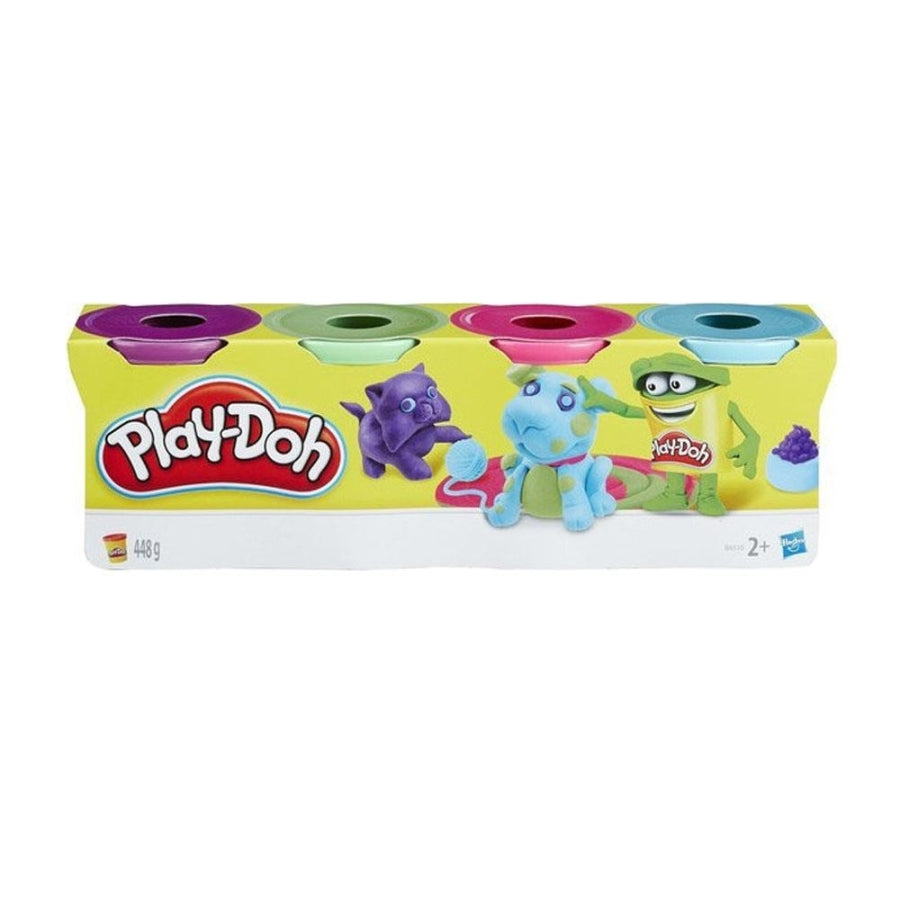 Play-Doh 4-Pack Modeling Compound for Creative Play 448g