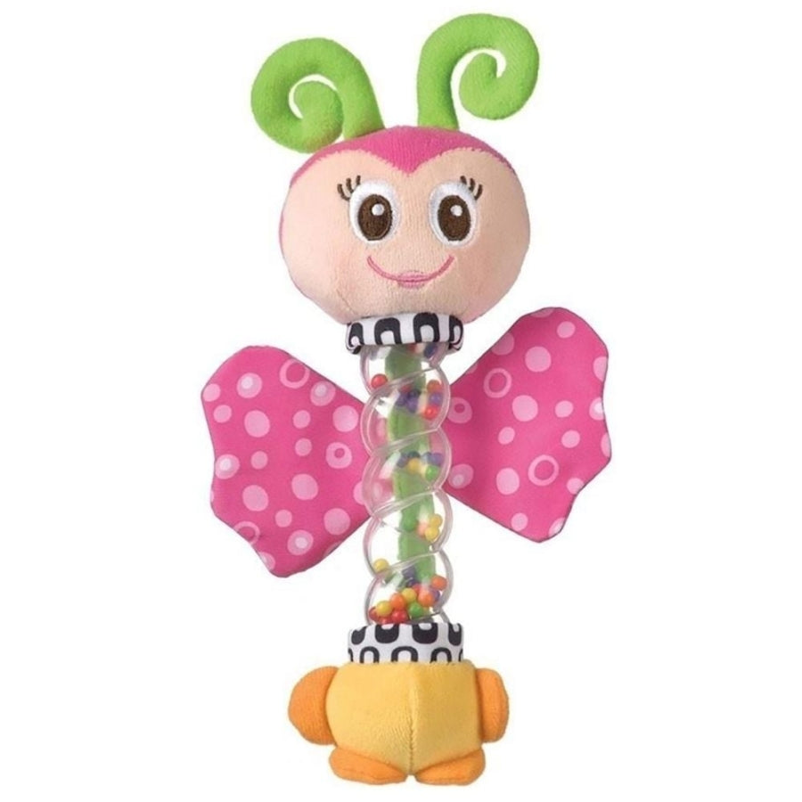 Playgro Butterfly Wand Rattle for Sensory Development 1 Count