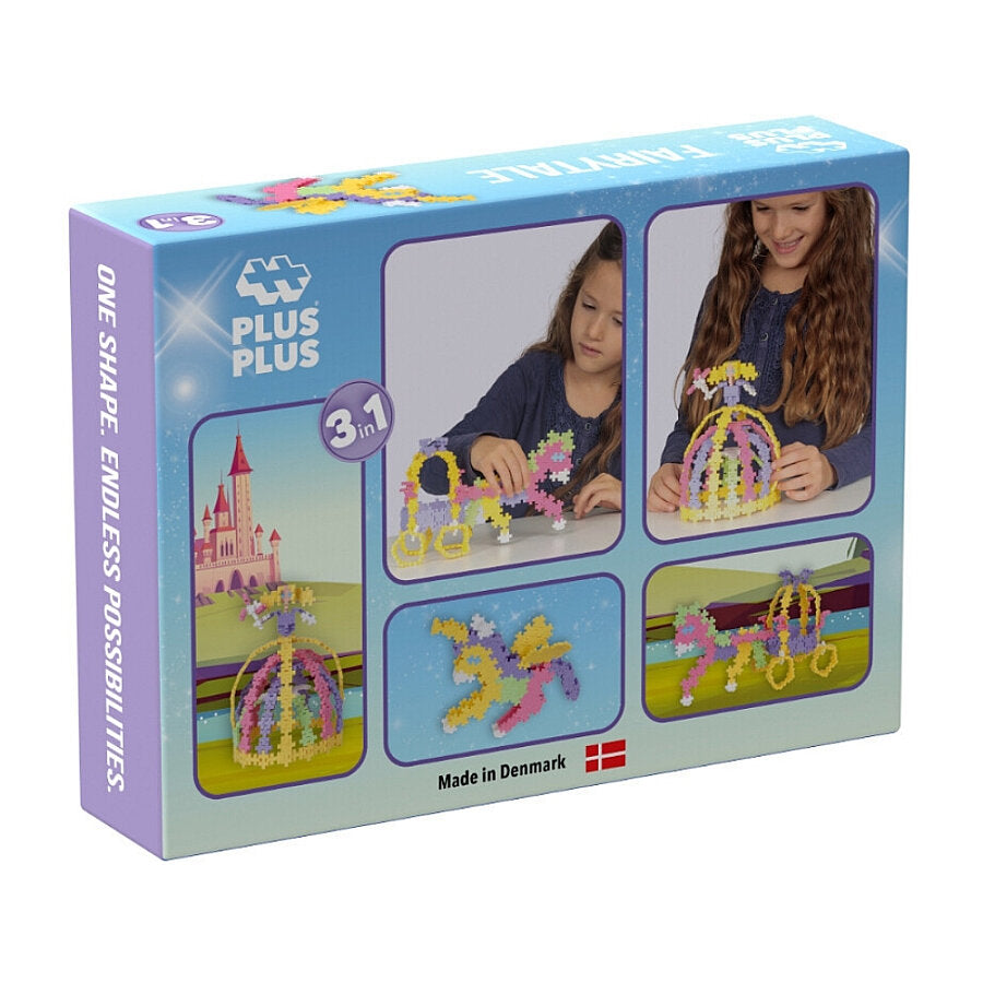 Plus Plus Fairytale 3 in 1 Creative Building Set 220 Pieces