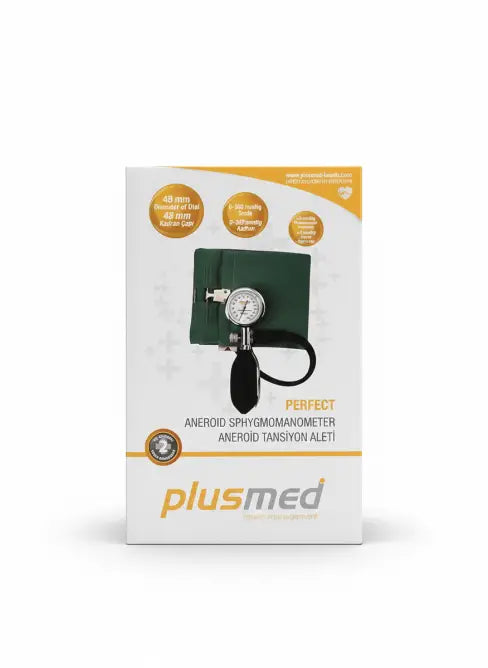 Plusmed Perfect Aneroid Blood Pressure Monitor with Hook Cuff