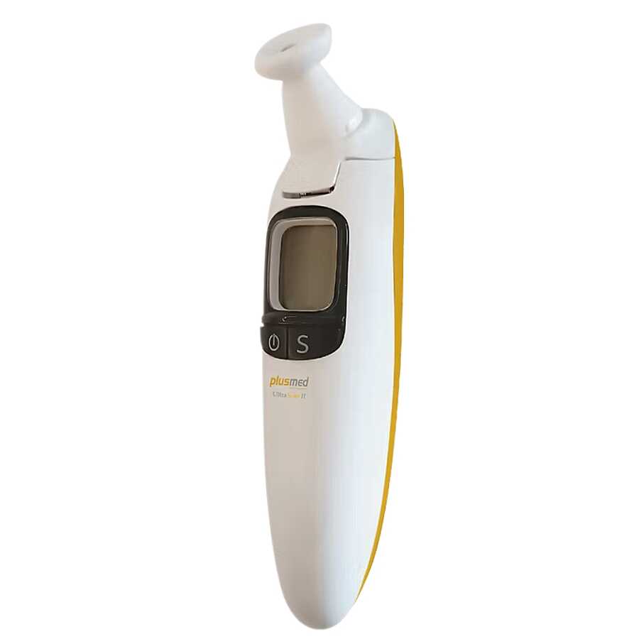 Plusmed UltraScan II Infrared Forehead and Ear Thermometer with 1-Second Reading