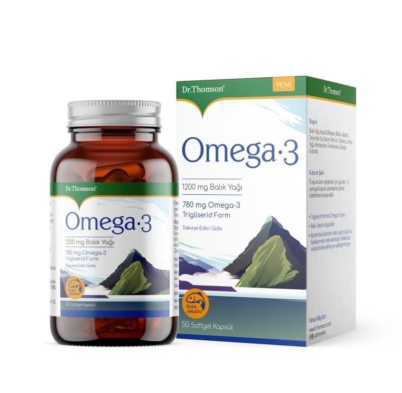 Dr. Thomson Omega-3 1200 mg Fish Oil Capsules - 50 Count, Heart Health & Wellness Support Dr. Thomson Omega-3 1200 mg - Heart Health Supplement Omega-3 supplement, Fish oil capsules, Dr. Thomson Omega-3, Heart health supplement, Omega-3 fatty acids EPA DHA, Cardiovascular health, Dietary supplement, Wellness support, Health and wellness, Nutritional supplement