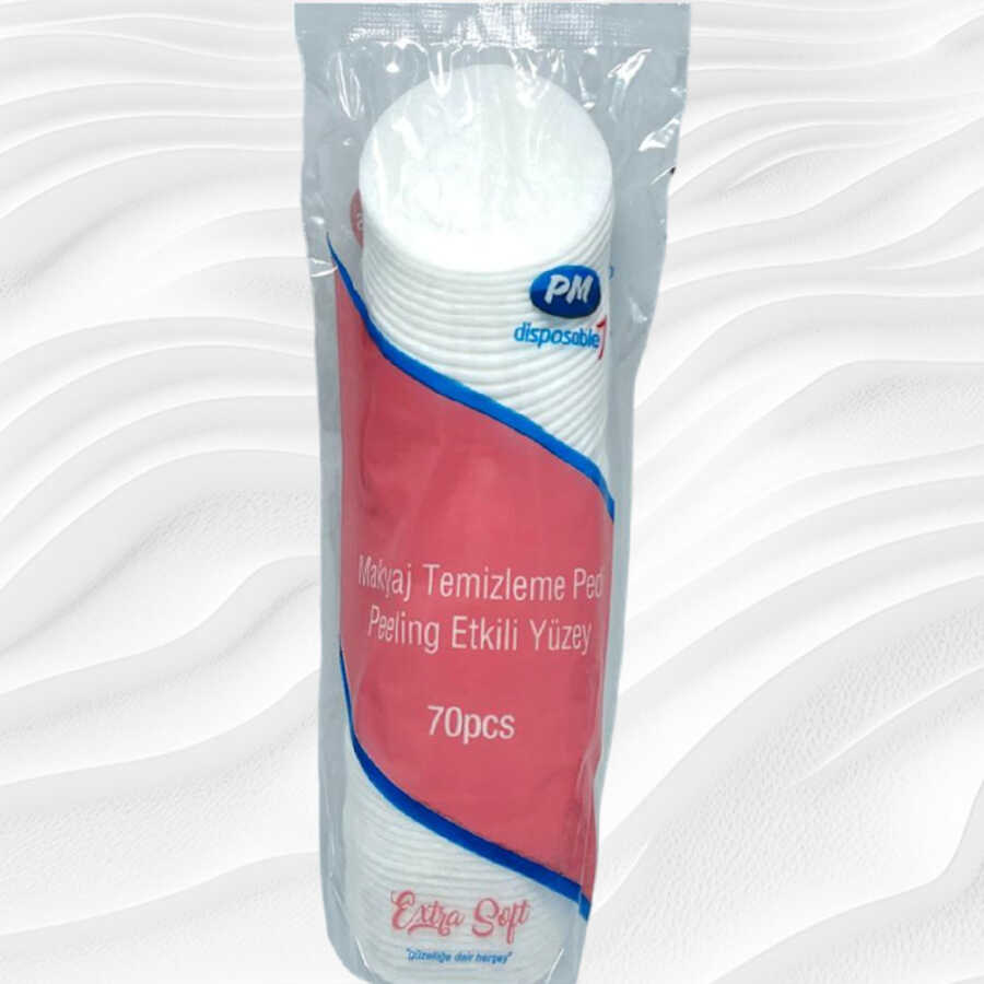 Pm Cotton Rounds Soft Makeup Remover Discs 70 Count