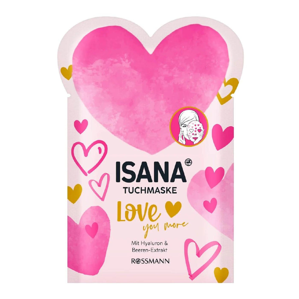 Isana Love You More Sheet Mask for Hydrated Skin 1 pc