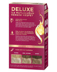 Palette Deluxe Hair Dye - Long-Lasting Nourishing Küllü Açık Sarı Color by Palette Palette Deluxe Hair Dye - Long Lasting & Nourishing hair dye, long-lasting hair color, nourishing hair dye, Palette Deluxe Saç Boyası, Küllü Açık Sarı hair color, hair care, hair coloring, cosmetic, beauty product, Palette hair dye, nourishing hair color, vibrant hair color, healthy hair