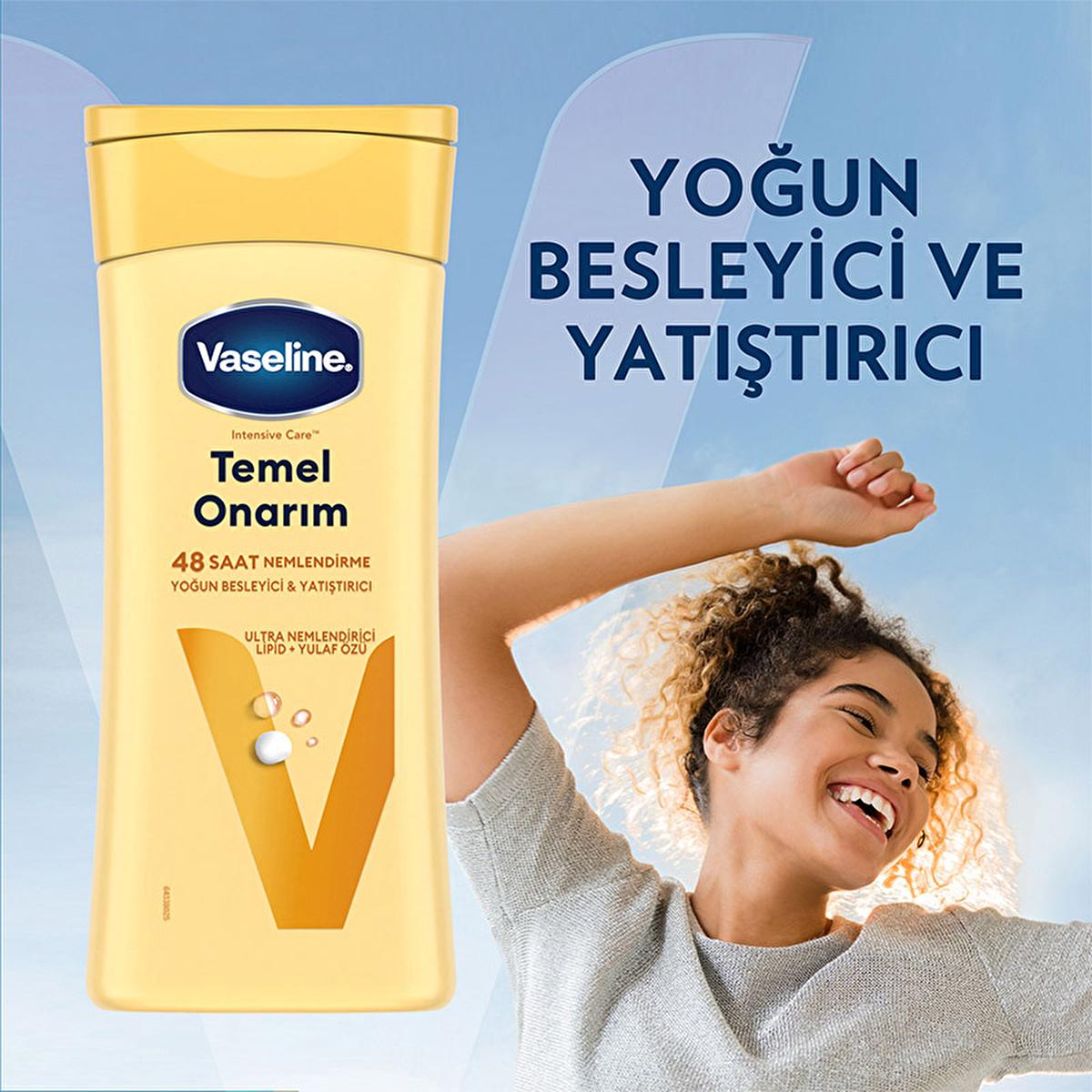 Vaseline Moisturizing Body Lotion for Dry Skin - 48 Hour Hydration, Non-Greasy, Dermatologically Tested Vaseline Body Lotion for Dry Skin - 48 Hour Moisturization moisturizing body lotion, dry skin care, dermatologically tested lotion, non-greasy moisturizer, Vaseline body lotion, long-lasting hydration, oat extract lotion, lightweight body moisturizer, dry skin relief, skin nourishment, 48-hour moisturization, body care, skincare essentials, hydrating lotion, non-greasy lotion, sensitive skin friendly
