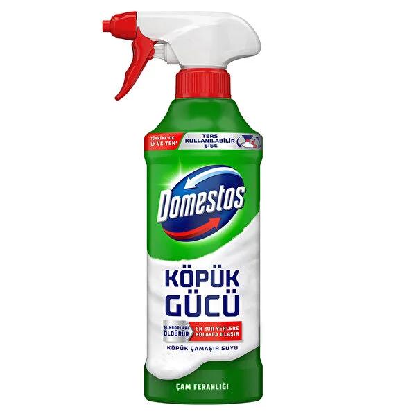 Domestos Foam Bleach Cleaner: Disinfect &amp; Clean Hard-to-Reach Areas with Pine Scent – Kills Germs, Powerful Cleaning Action Domestos Foam Bleach Cleaner: Disinfect &amp; Clean with Pine Scent foam bleach cleaner, disinfectant cleaner, toilet bowl cleaner, bathroom cleaner, pine scented cleaner, sodium hypochlorite cleaner, hard to reach cleaning, köpük çamaşır suyu, Domestos cleaner, bleach for cleaning, cleaning, disinfectant, household cleaning, pine scent, surface cleaner, bathroom, kitchen, home cleaning, g