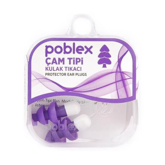 Poblex Pine Tree Type Plus Earplugs for Small Ears