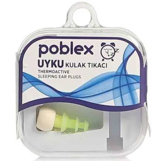 Poblex Sleep Earplugs Noise Reducing Large 1 Pair