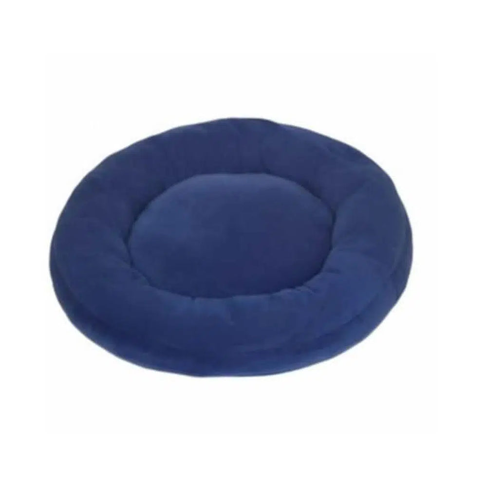 Zampa Poffin Plush Pet Bed Petrol Blue 50 cm