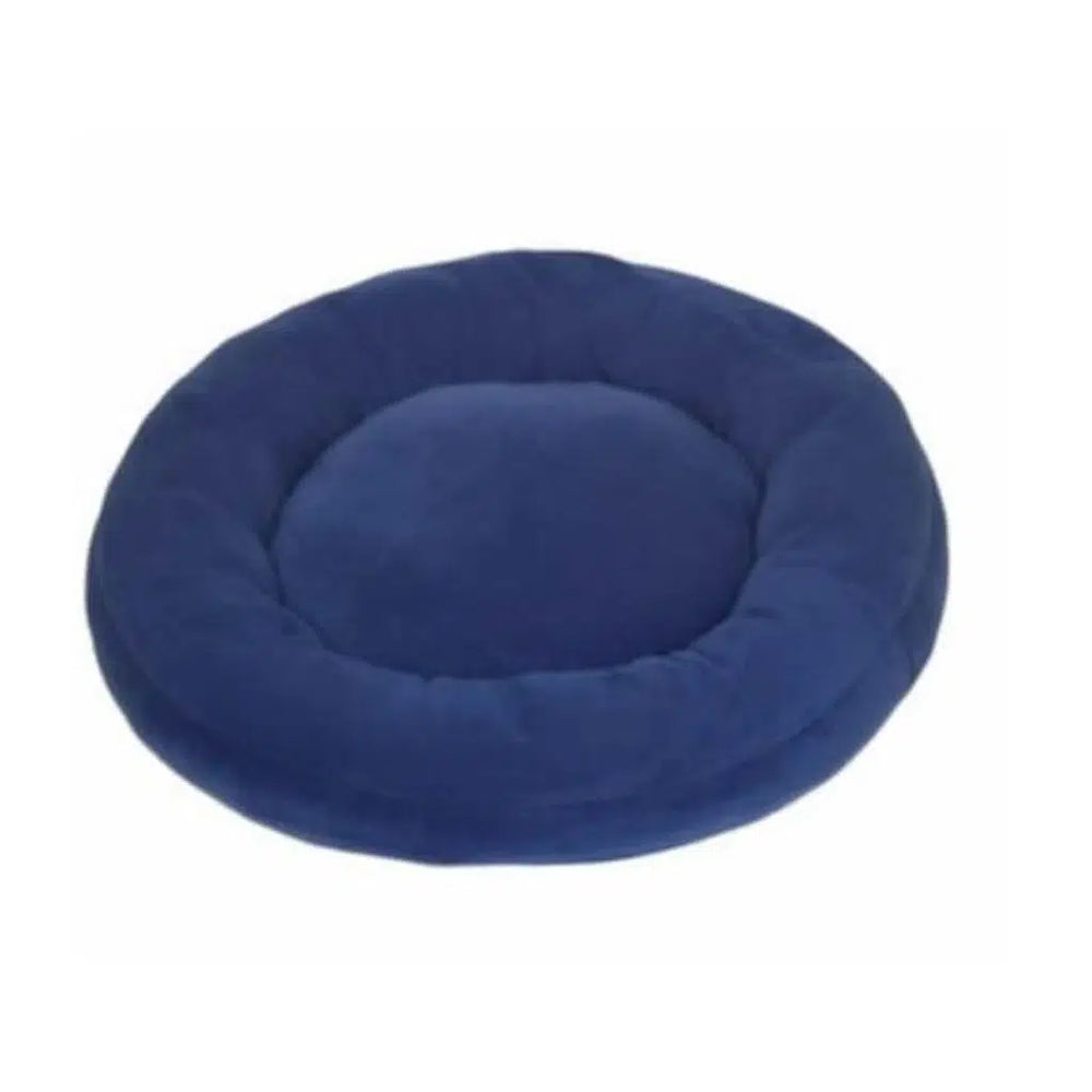 Zampa Poffin Plush Pet Bed Petrol Blue 60 cm