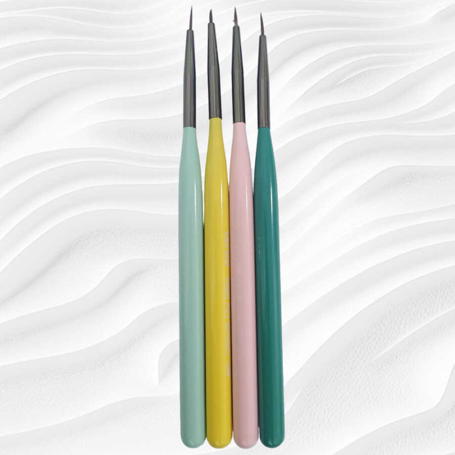 Tertio K-207-B Nail Art Brush for Professional Detailing 1 pc