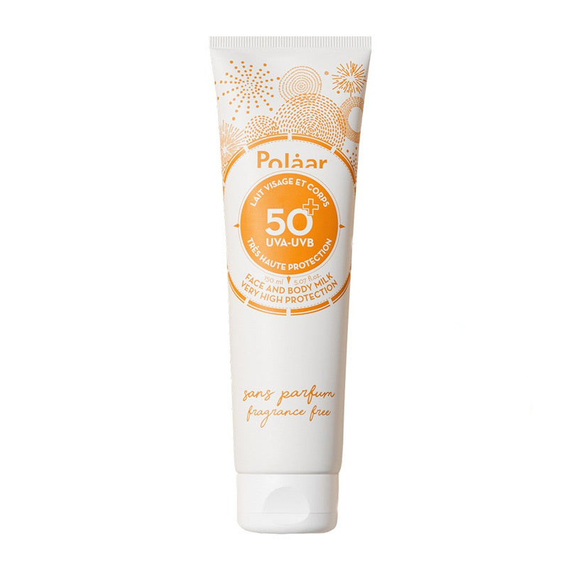 Polaar SPF50+ Face & Body Sunscreen Milk 150 ml