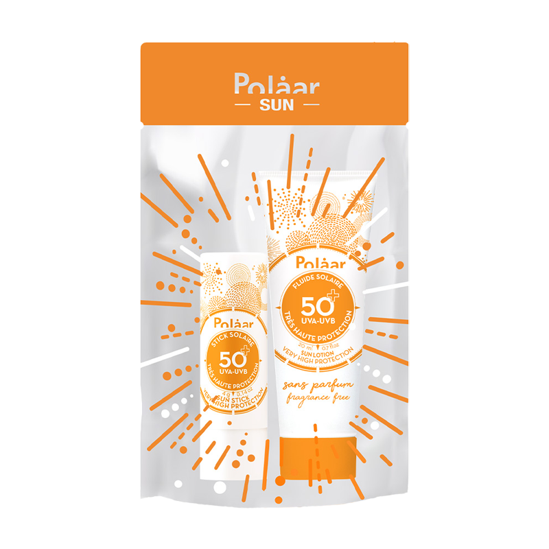 Polaar Sunscreen Kit SPF50+ Protective Duo Set (20ml & 4g)