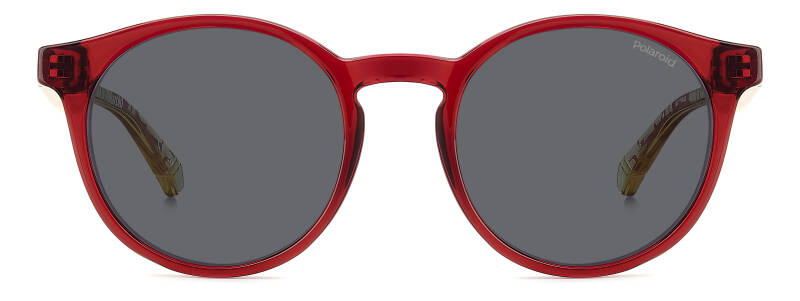 Polaroid Kids PLD 8061/S Grey Sunglasses for Ages 7-10