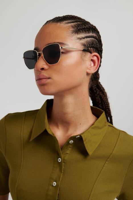 Polaroid PLD 4204 Women's Square Sunglasses - Black 56mm