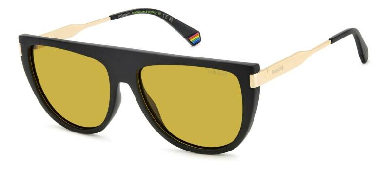 Polaroid PLD 6221/S/X Polarized Sunglasses in Yellow 57mm
