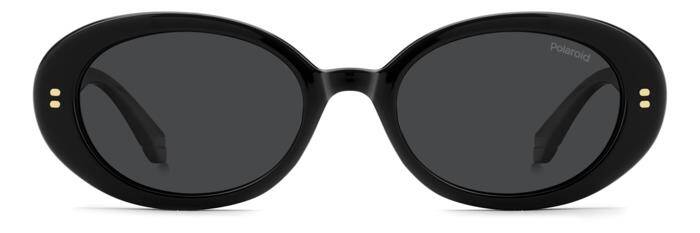 Polaroid Pld 6253/S/X Black Square Women's Sunglasses 52mm