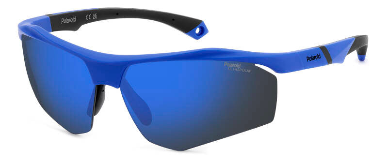 Polaroid PLD 7055/S Blue Mirror Polarized Sunglasses 68mm