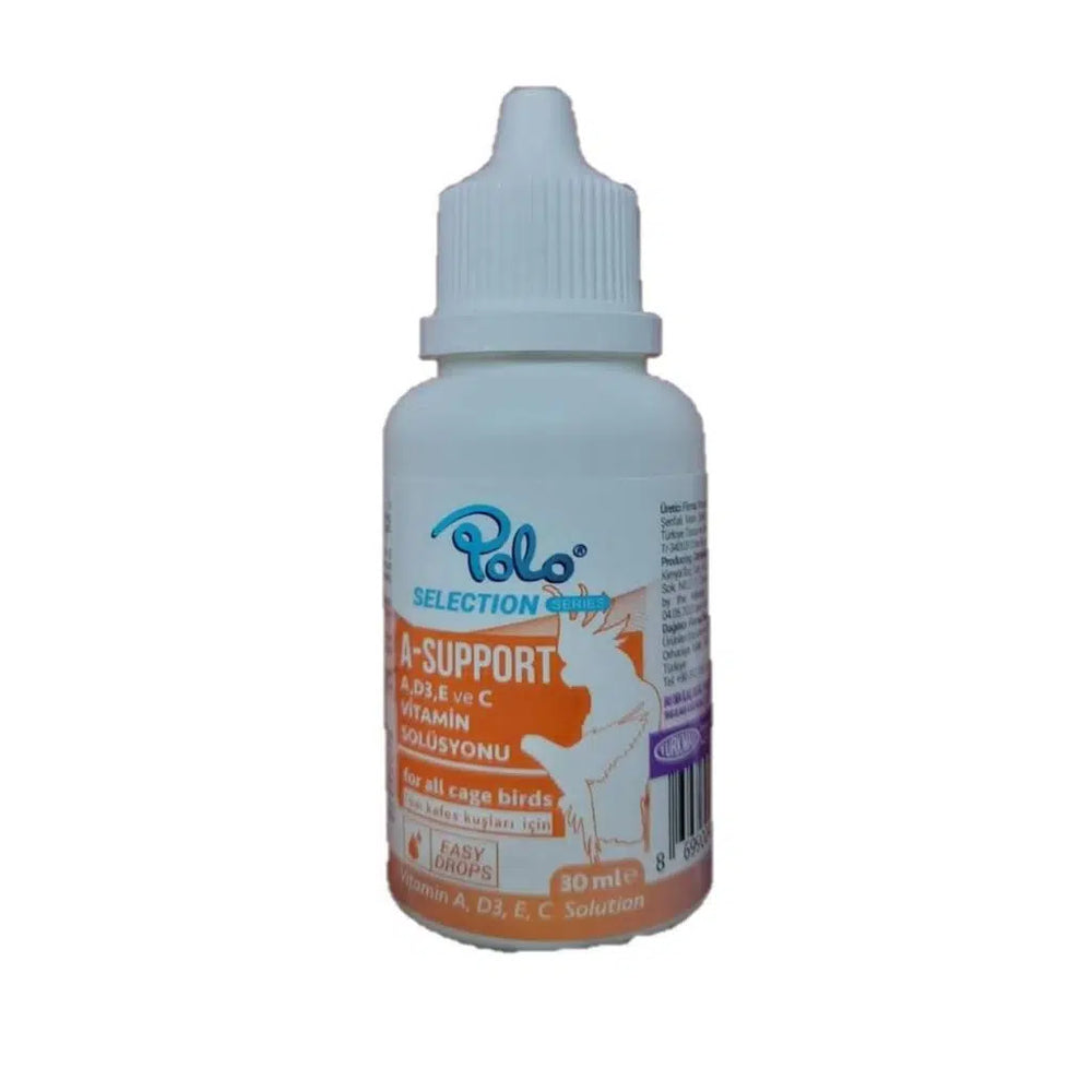 Polo A-Support Vitamin A, D3, E & C Solution 30ml