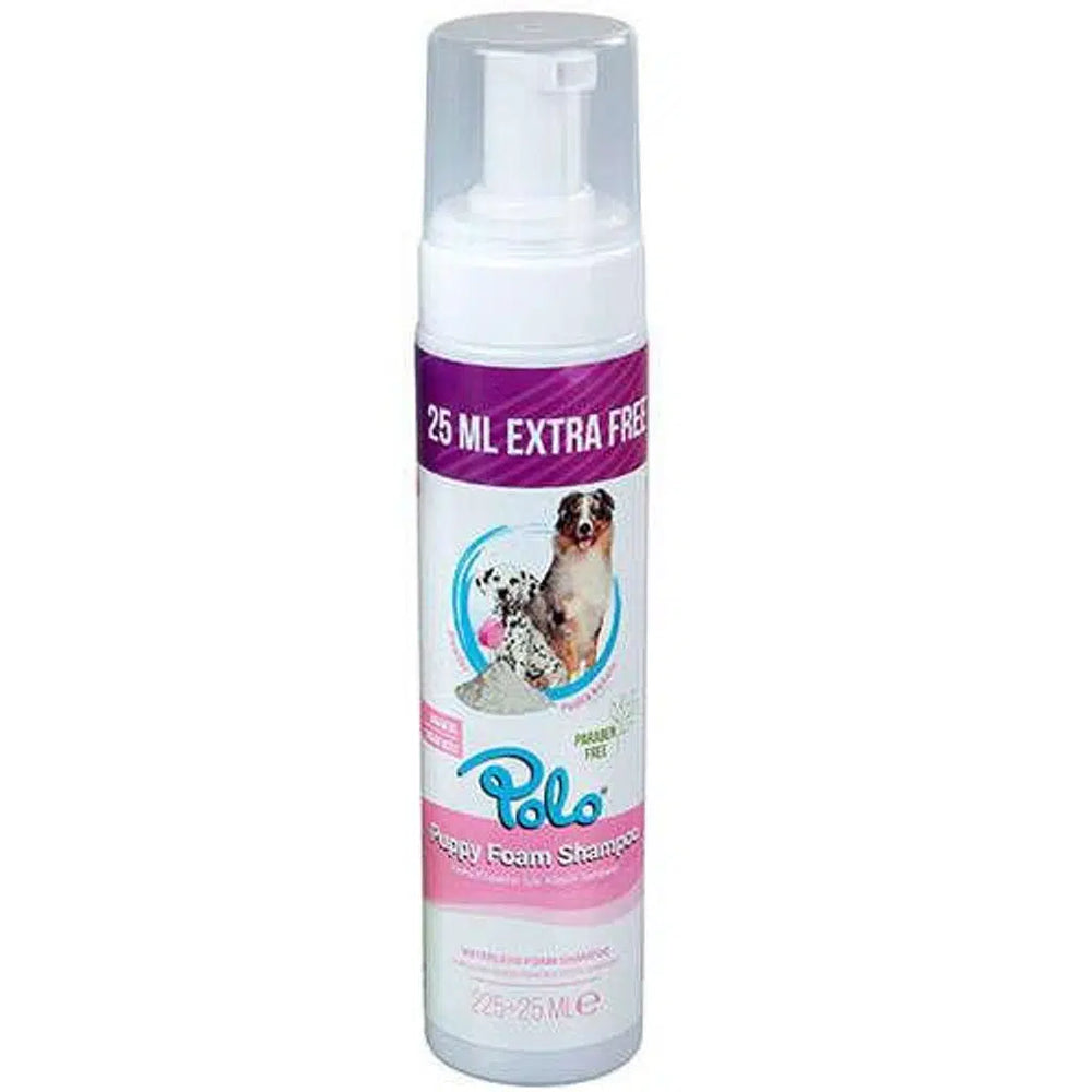 Polo Puppy Foam Shampoo for Gentle Cleansing 250 ml