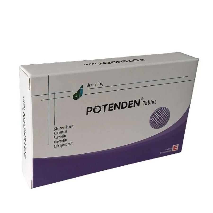 Denge Ilac Potenden Herbal and Mineral Formula 90 Tablets
