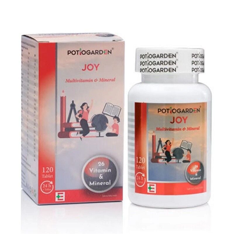 Empati Pharma Potiogarden JOY Multivitamin & Mineral Support 120 Tablets