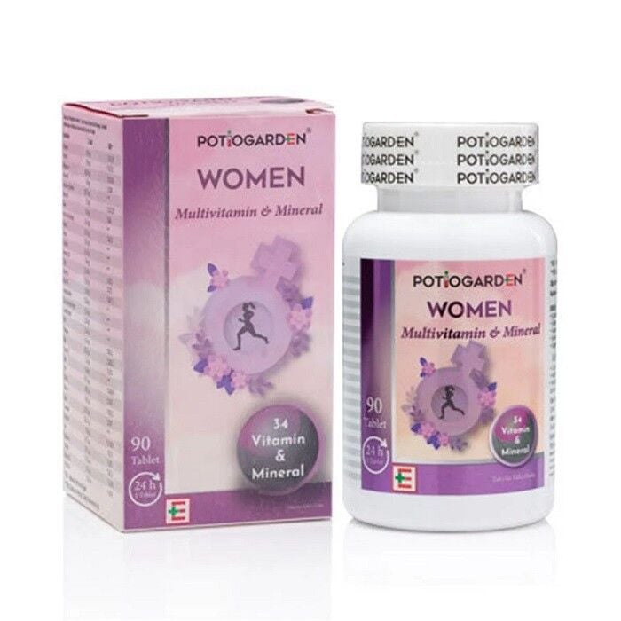 Empati Pharma Potiogarden Women Multivitamin Support 90 Tablets