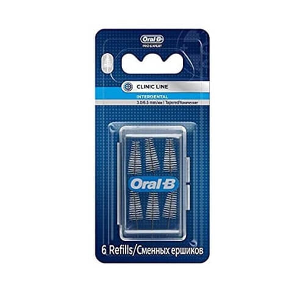 Oral-B Interdental Brush Heads - 6 Conical Brushes for Effective Interdental Cleaning - image 3