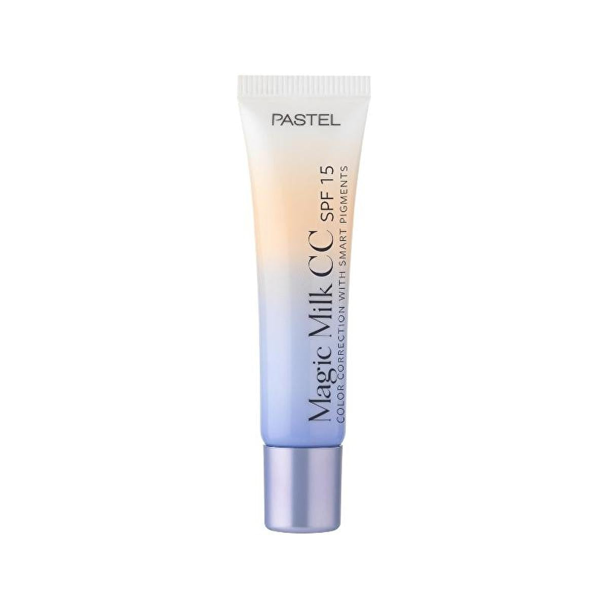 pastel magic milk cc cream SPF 15 medium deep, pastel cc cream application on skin, package of pastel magic milk cc cream SPF 15 Pastel Makeup To Skincare Magic Milk CC SPF 15 - Skin Tone Equalizer 51 Medium Deep Pastel Magic Milk CC SPF 15 - Skin Tone Equalizer pastel, cc-cream, skincare, makeup, sun-protection, skin-tone-equalizer, hydrating, facial-cream, makeup-environment, ai-generated