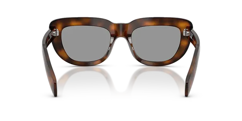 Prada 0PR D07S Women's Square Sunglasses with Grey Lenses 53mm