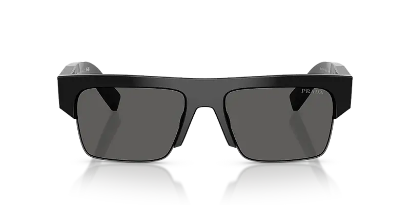 Prada 0PR D12SU Modern Square Men's Sunglasses 55mm