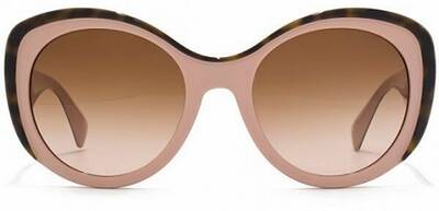 Prada 12P MAL-1Z1 Square Sunglasses in Powder Bone 54mm