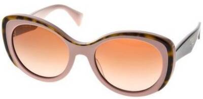Prada 12P MAL-1Z1 Square Sunglasses in Powder Bone 54mm