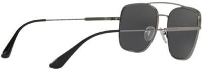 Prada 53V M4Y-5S0 Gunmetal Square Sunglasses for Men 59mm
