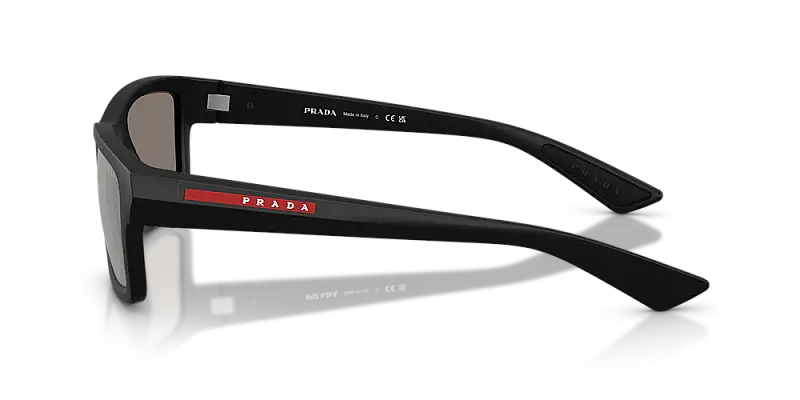 Prada Linea Rossa 0PS B10S Men's Sunglasses Matte Black 54mm