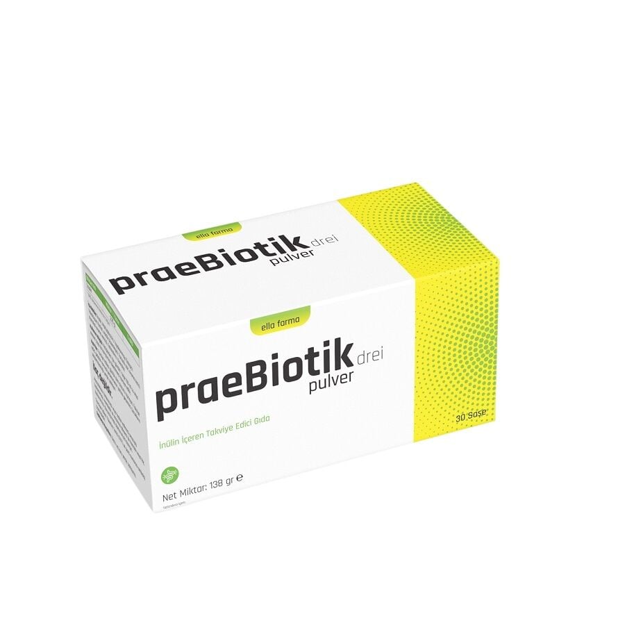 Ella Farma Praebiotik Drei Powder Prebiotic Fiber Supplement 30 Sachets