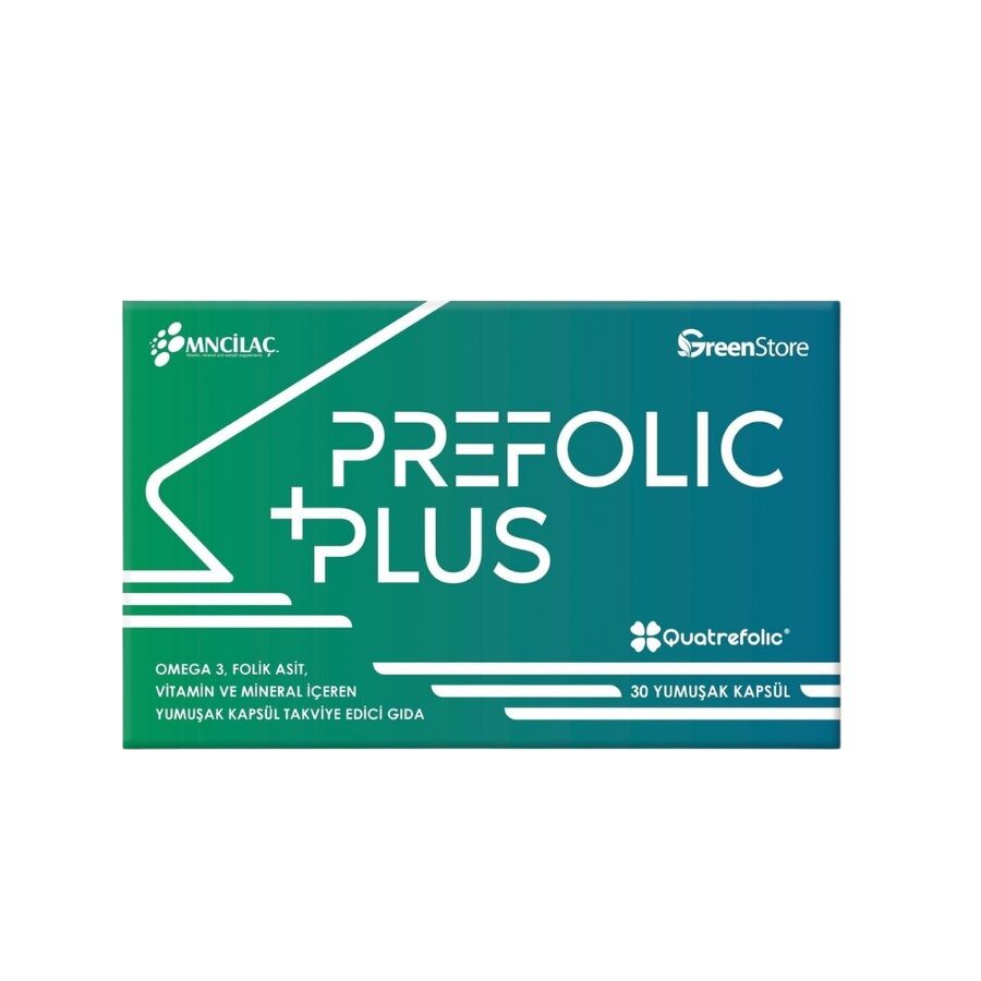 Green Store PreFolic Tablet with Folic Acid & Iodine 60 Count