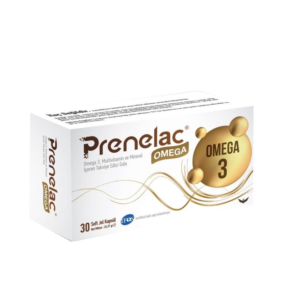 Convita Ilac Prenelac Omega High DHA Support 30 Softgels