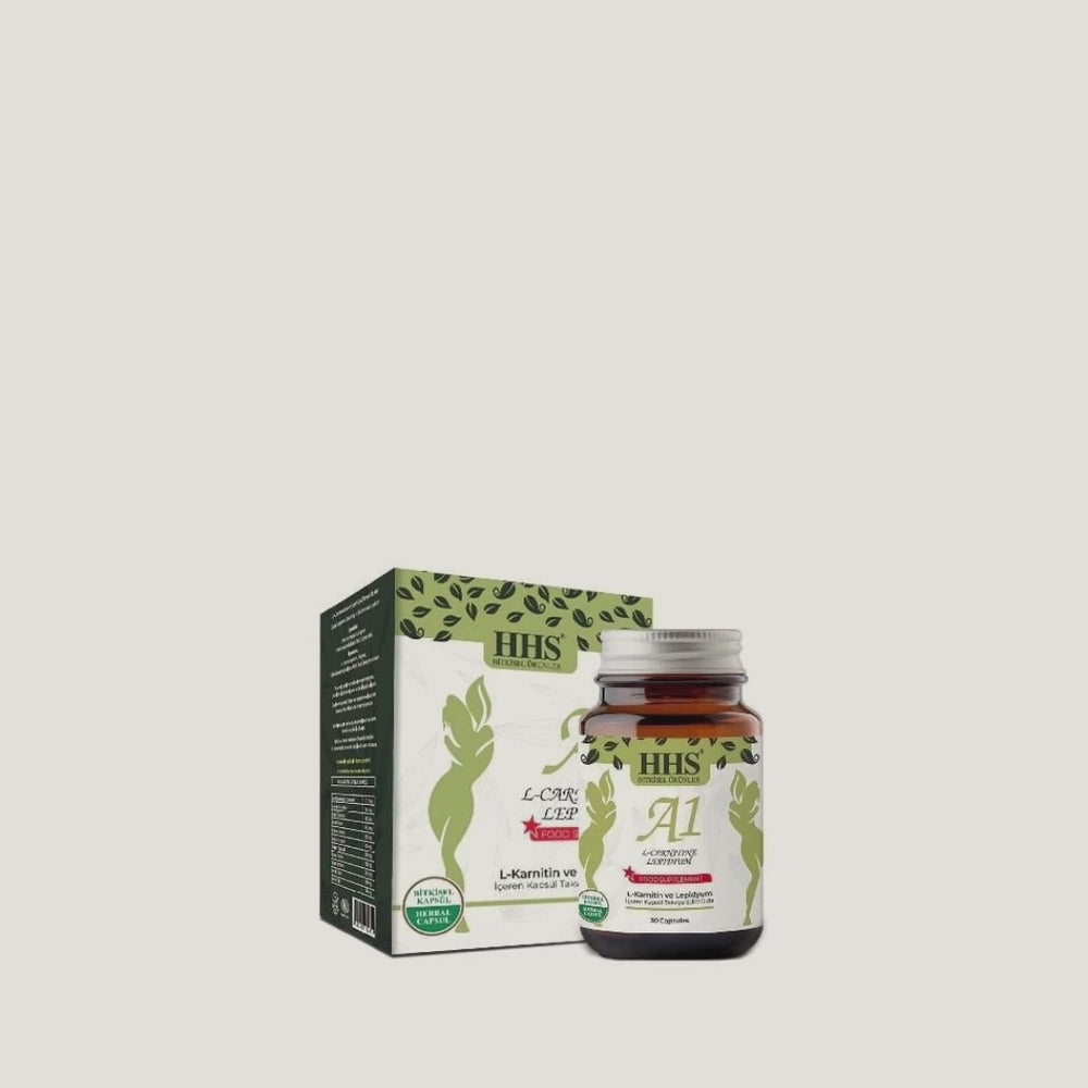 HHS A1 L-Carnitine Lepidium capsules product video
