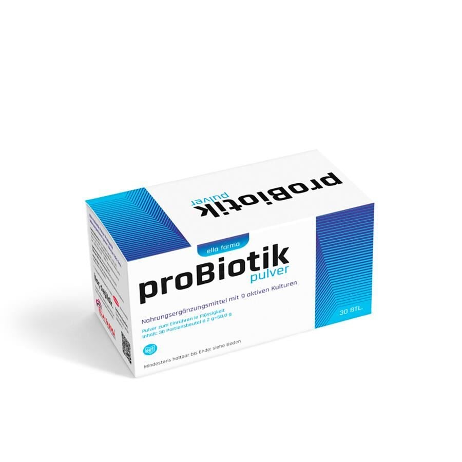Ella Farma Probiotik Pulver 10 Billion CFU Supplement 30 Sachets