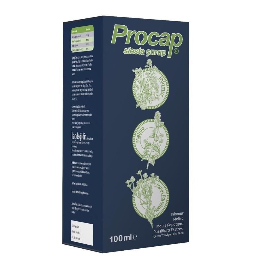 Orion Saglik Procap Siesta Herbal Extract Syrup 100ml