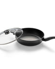 iCook Non-Stick Frying Pan with Lid, 28 cm