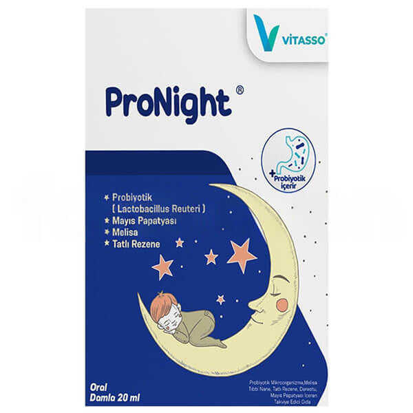 Pronight Melissa Chamomile and Probiotic Drops 20 ml