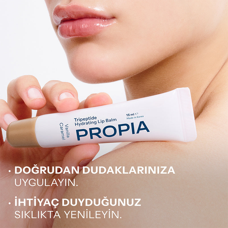 Propia Vanilla Caramel Lip Care Moisturizing & Glossy Balm 15 ml