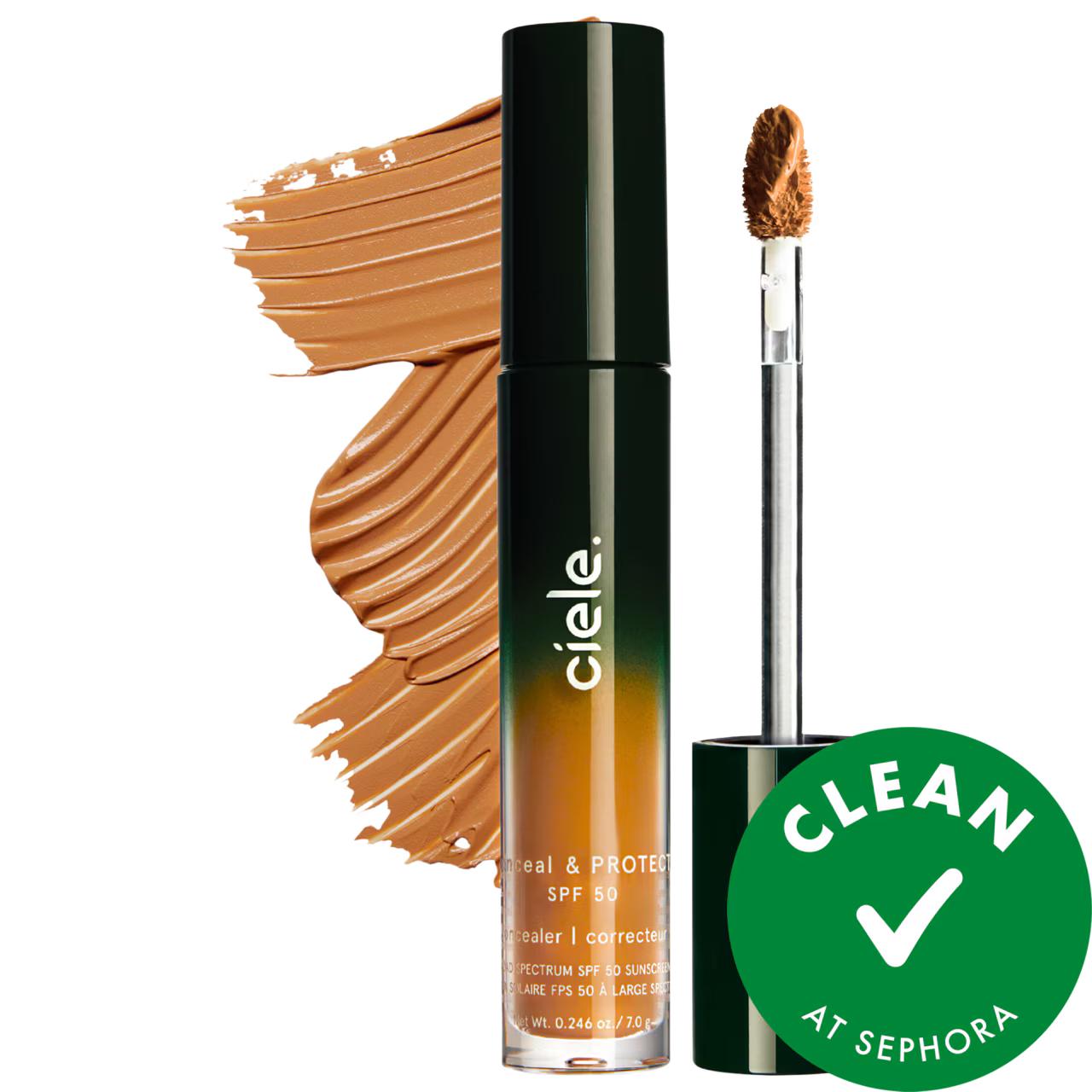 conceal & PROTECT SPF 50+ Spot Concealer for Dark Spots, Hyperpigmentation - Mineral, Gluten-Free, Cruelty-Free conceal & PROTECT SPF 50+ Spot Concealer - Dark Spots & Hyperpigmentation spot concealer, dark spots, hyperpigmentation, SPF 50+, mineral sunscreen, gluten-free cosmetics, cruelty-free beauty, clean beauty, skincare, makeup, face makeup, concealer, natural finish, full coverage, liquid formulation, tranexamic acid, sun protection, blemish concealer, ethical beauty, sustainable beauty, beauty essen