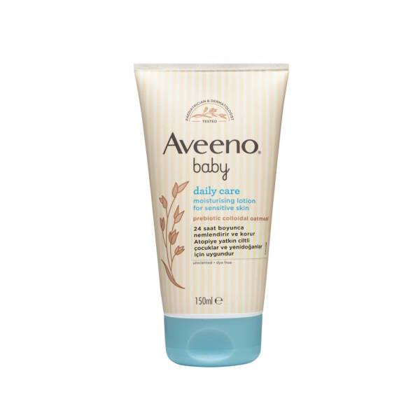 Aveeno Baby Moisturizing Lotion for Sensitive Skin - Natural Baby Skincare with Prebiotic Oat - Baby Care